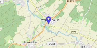 Carte OpenStreetMap — 10 rue de Fislis, Werentzhouse