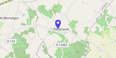 Carte OpenStreetMap — 17 rue de l'Église, Taillecavat