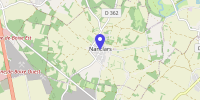 Carte OpenStreetMap — 2 rue des Écoles, Nanclars