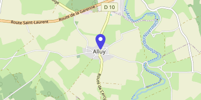 Carte OpenStreetMap — Le Bourg, Alluy