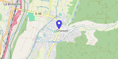 Carte OpenStreetMap — 22 rue Paul-Jean, Oraison
