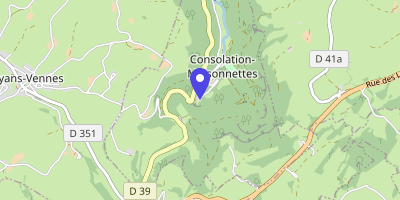 Carte OpenStreetMap — Consolation-Maisonnettes