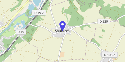 Carte OpenStreetMap — 34 Grande rue, Soulaires