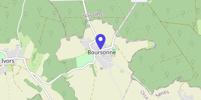 Carte OpenStreetMap — 8 rue Lucien-Hubaut, Boursonne