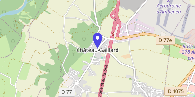 Carte OpenStreetMap — 63 rue des Mûriers, Château-Gaillard