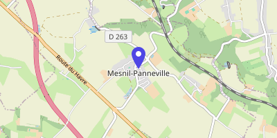 Carte OpenStreetMap — 60 place Robert-Flavigny, Mesnil-Panneville