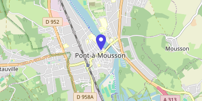 Carte OpenStreetMap — 26 Place Saint-Antoine, Pont-à-Mousson