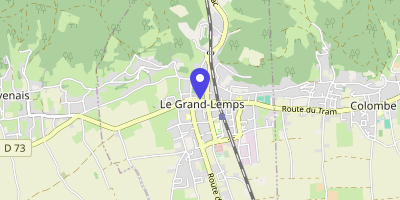 Carte OpenStreetMap — 6 rue Lamartine, Le Grand-Lemps