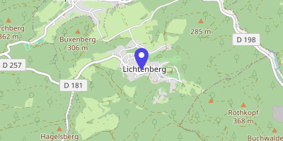 Carte OpenStreetMap — 10 rue du Vieux-Chemin, Lichtenberg