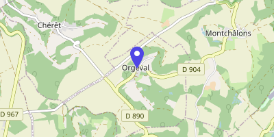Carte OpenStreetMap — 19 Grande rue, Orgeval
