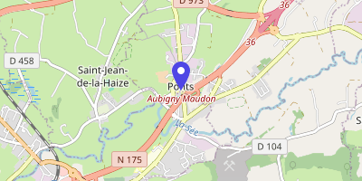 Carte OpenStreetMap — 51 rue de La Chaussée, Ponts