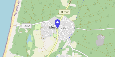 Carte OpenStreetMap — 5 route des Lacs, Messanges