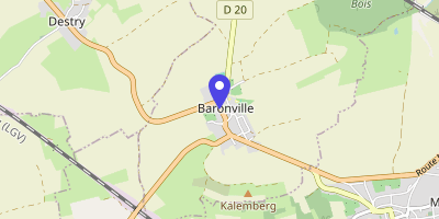 Carte OpenStreetMap — 20 rue Principale, Baronville