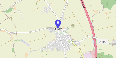 Carte OpenStreetMap — Place Lucien-Bourgon, Gidy