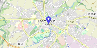 Carte OpenStreetMap — 4 quai Victor-Hugo, Fontenay-le-Comte