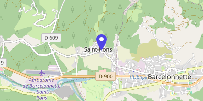 Carte OpenStreetMap — 33 Traverse des Enfants, Saint-Pons