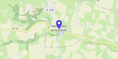 Carte OpenStreetMap — 12 rue de Villaines-la-Juhel, Saint-Paul-le-Gaultier