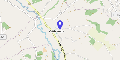 Carte OpenStreetMap — 13 route du Bourg, Prêtreville