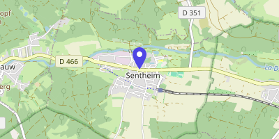 Carte OpenStreetMap — 16 Grand'rue, Sentheim