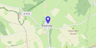 Carte OpenStreetMap — 24 rue de l'École, Foulcrey