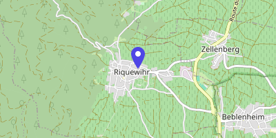 Carte OpenStreetMap — 1 place Voltaire, Riquewihr