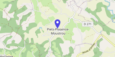 Carte OpenStreetMap — Le Bourg, Piets-Plasence-Moustrou