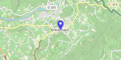 Carte OpenStreetMap — 1 place Paul-Guintrand, Entrechaux
