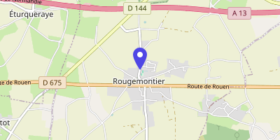 Carte OpenStreetMap — 6 rue de la Mairie, Rougemontier
