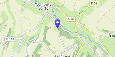 Carte OpenStreetMap — Place du Ham, Canehan