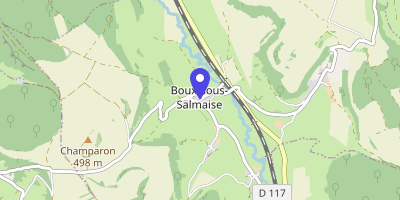 Carte OpenStreetMap — 3 Grande-Rue, Boux-sous-Salmaise