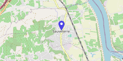 Carte OpenStreetMap — 155 avenue du Languedoc, Sauveterre