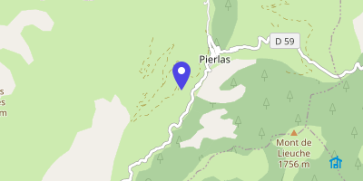 Carte OpenStreetMap — Place Robini, Pierlas