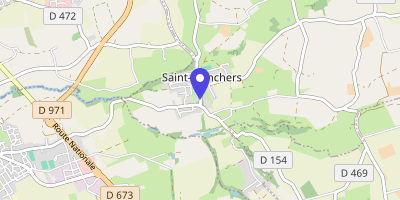 Carte OpenStreetMap — 59 rue des Pommiers, Saint-Planchers