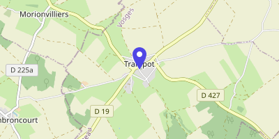 Carte OpenStreetMap — 1 rue Morée, Trampot