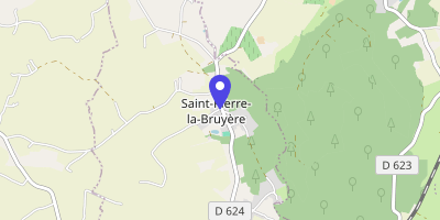 Carte OpenStreetMap — 5 Place Auguste-Hayes, Saint-Pierre-la-Bruyère
