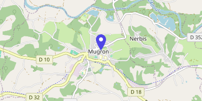 Carte OpenStreetMap — 1 place Chantilly, Mugron