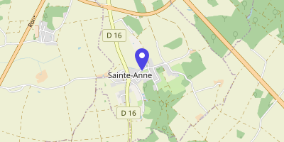 Carte OpenStreetMap — 14 rue du Bourg, Sainte-Anne