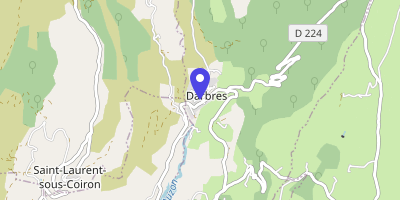 Carte OpenStreetMap — 85 route de la Violle, Darbres