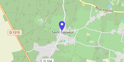Carte OpenStreetMap — 1 place du 19-Mars-1962, Saint-Sauveur