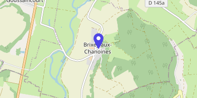Carte OpenStreetMap — 1 rue Haute, Brixey-aux-Chanoines
