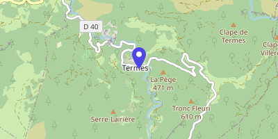 Carte OpenStreetMap — 2 camin dal Molin, Termes