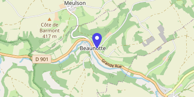 Carte OpenStreetMap — Rue de l'Église, Beaunotte