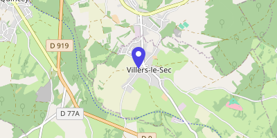 Carte OpenStreetMap — 3 rue des Écoles, Villers-le-Sec