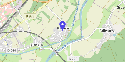Carte OpenStreetMap — 9 bis Grande-Rue, Baverans