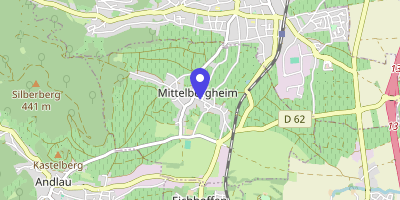Carte OpenStreetMap — 12 rue Principale, Mittelbergheim