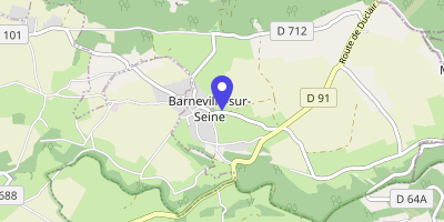 Carte OpenStreetMap — 660 rue du Village, Barneville-sur-Seine