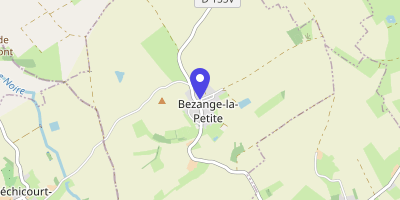 Carte OpenStreetMap — 1 rue Principale, Bezange-la-Petite