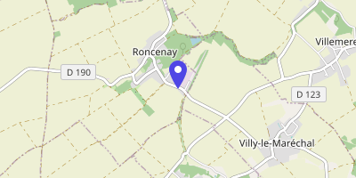 Carte OpenStreetMap — Rue de la Mairie, Roncenay