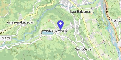 Carte OpenStreetMap — 10 camin-de-Brouca, Arcizans-Avant