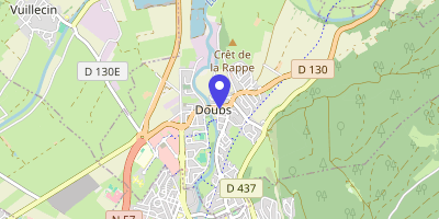 Carte OpenStreetMap — 6 Grande-Rue, Doubs